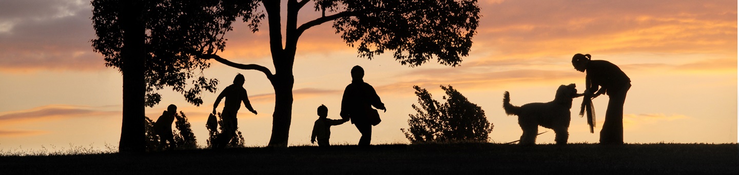 ペットの仲間シルエット